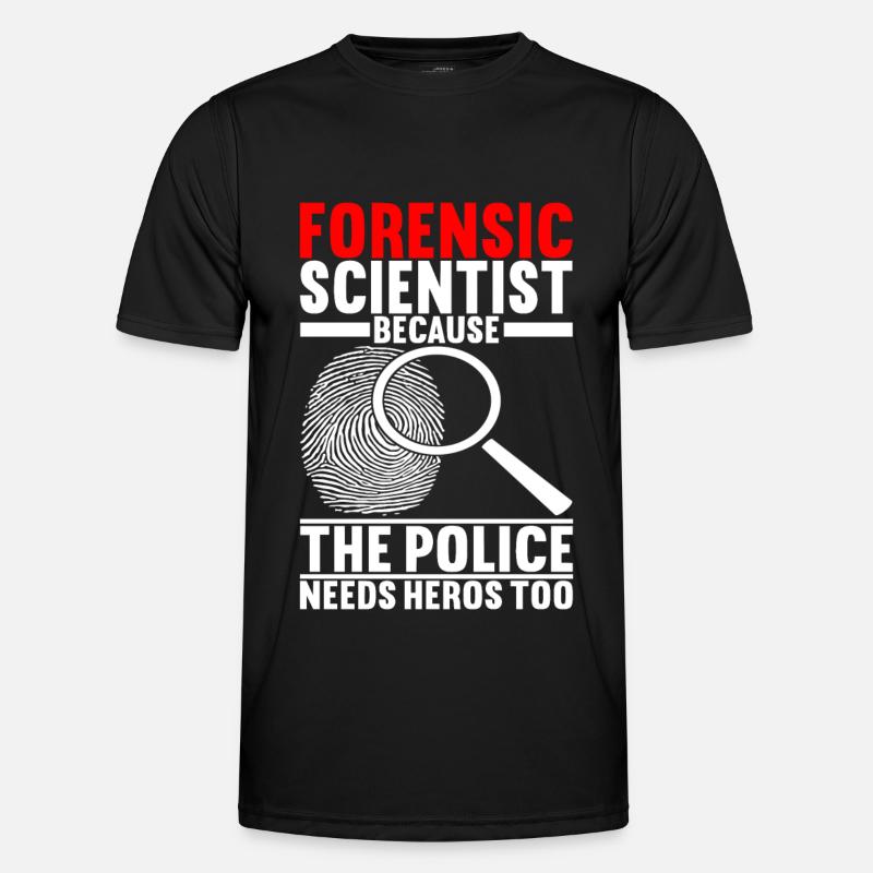 Forensics Forensic Scientist - Men's Functional T-Shirt - black
