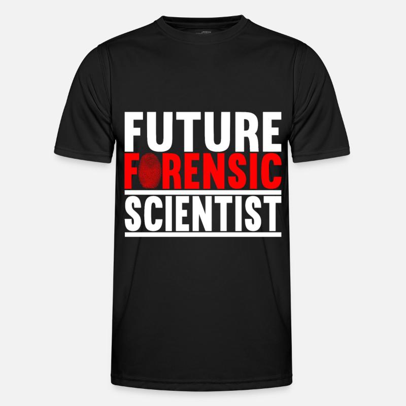 Forensics Forensic Scientist - Men's Functional T-Shirt - black