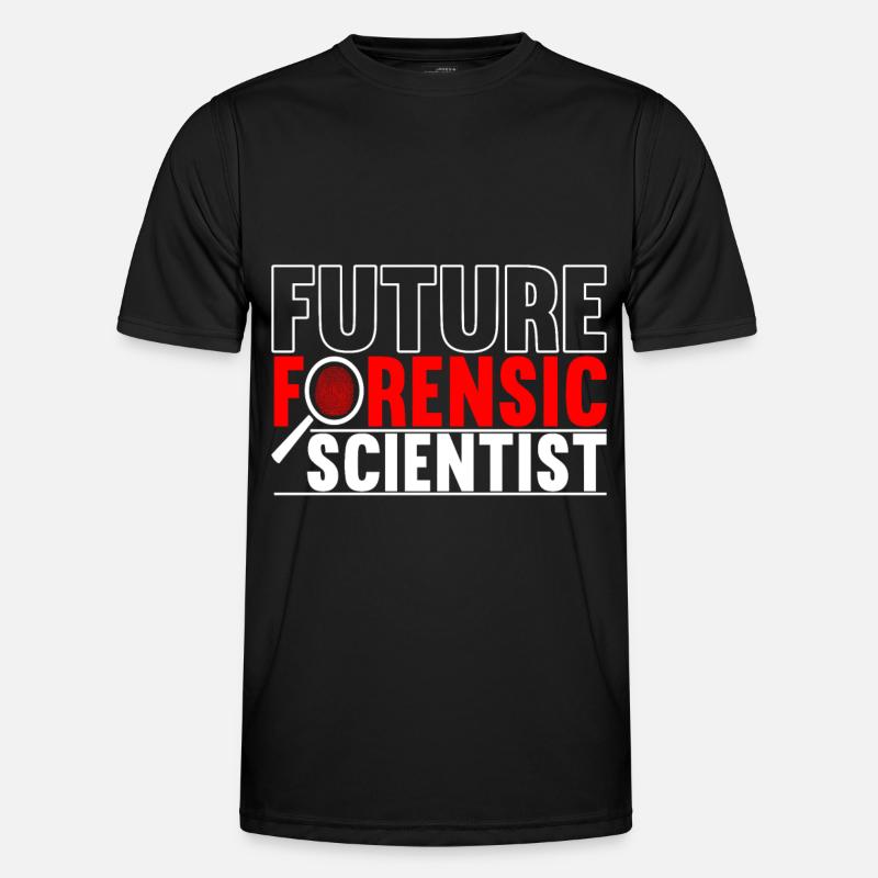 Forensics Forensic Scientist - Men's Functional T-Shirt - black