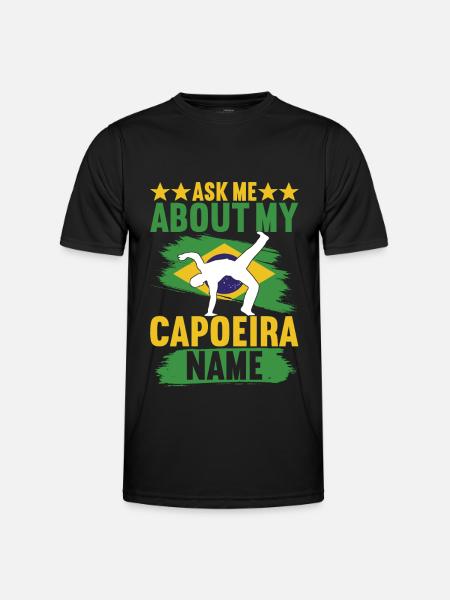 Capoeira Capoeirista - Men's Functional T-Shirt - black