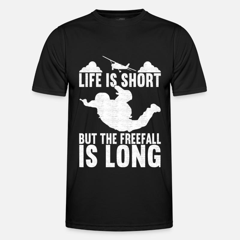Skydive Skydiver - Men's Functional T-Shirt - black