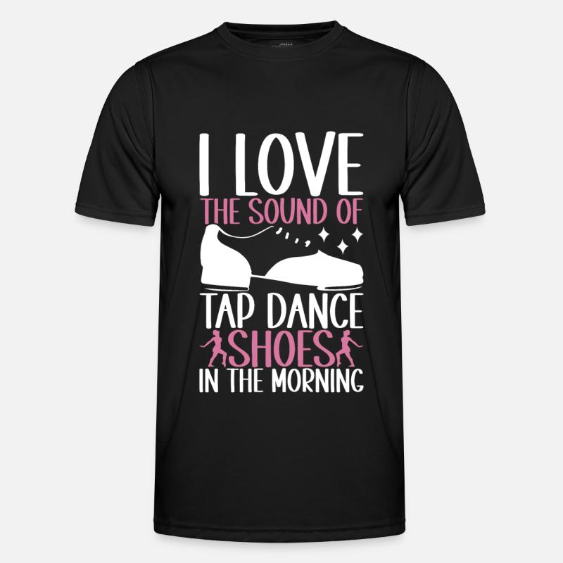 Tap Dance Tap Dancer - Men's Functional T-Shirt - black