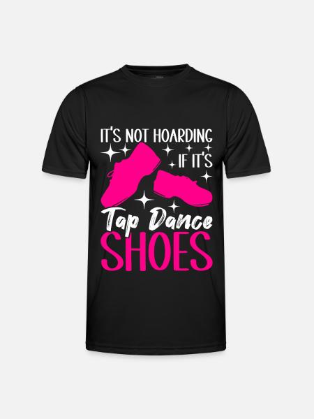 Tap Dance Tap Dancer - Men's Functional T-Shirt - black