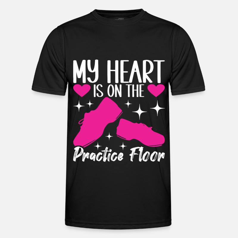 Tap Dance Tap Dancer - Men's Functional T-Shirt - black