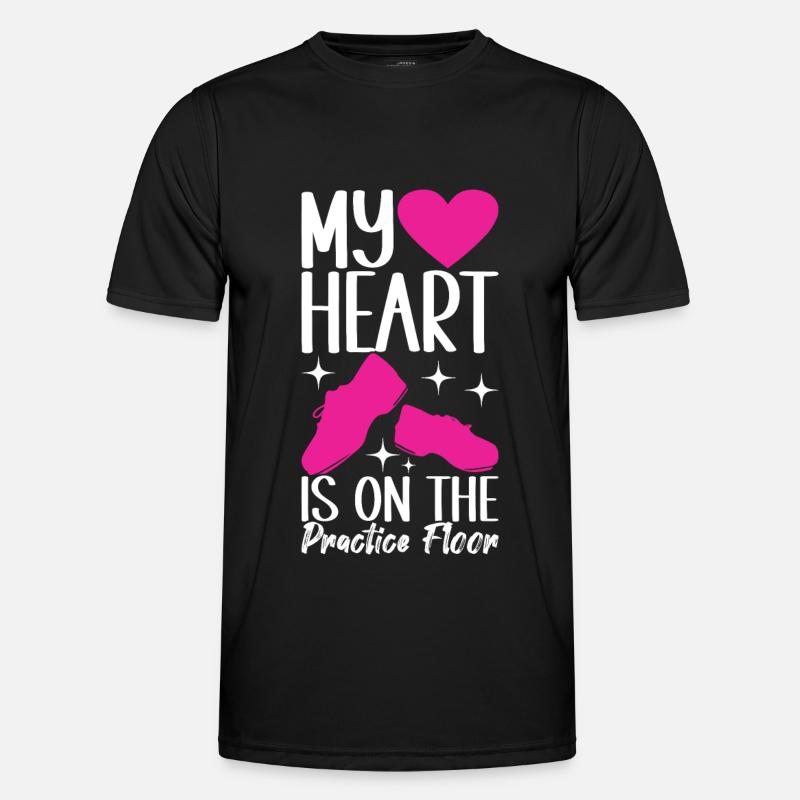 Tap Dance Tap Dancer - Men's Functional T-Shirt - black