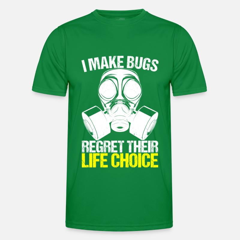 Schädlingsbekämpfung Kammerjäger Männer Funktions-T-Shirt