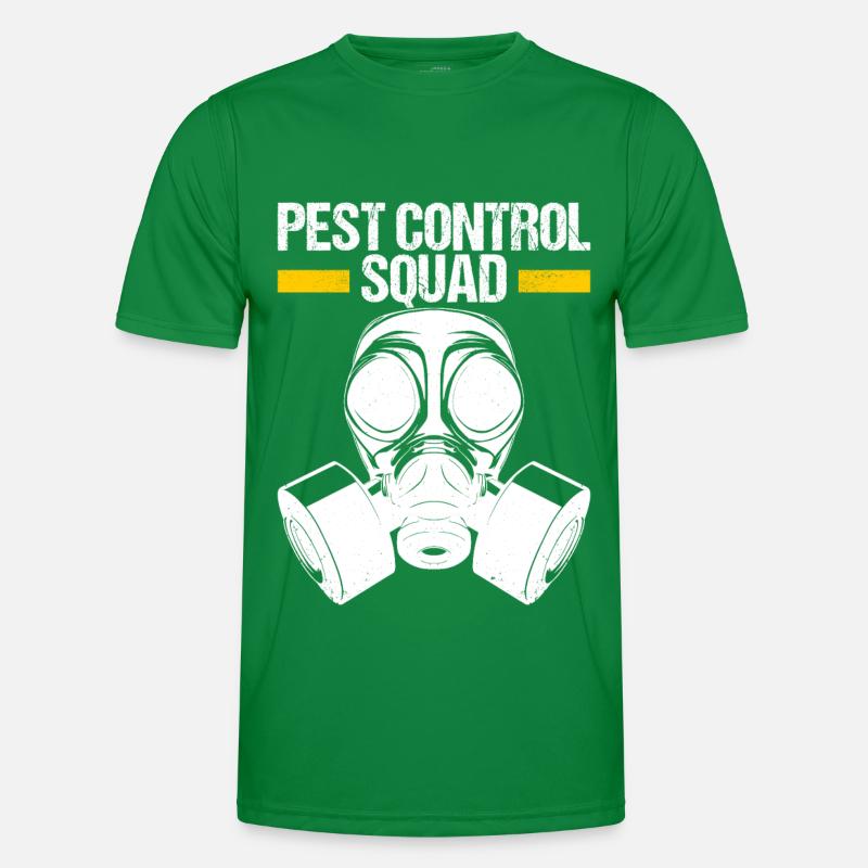 Pest Control Exterminator Men's Functional T-Shirt