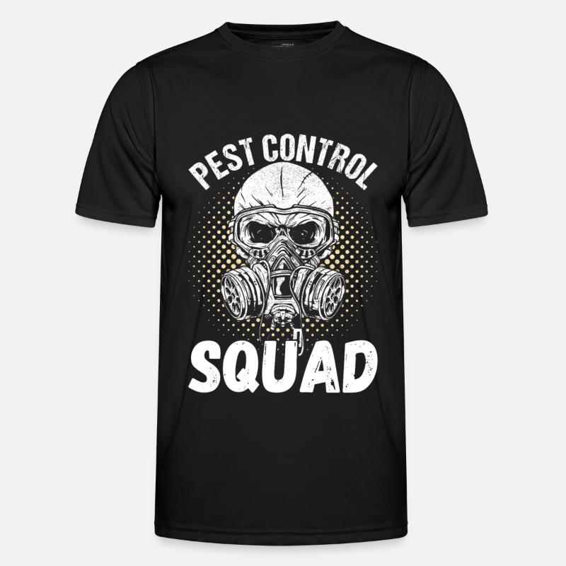 Pest Control Exterminator - Men's Functional T-Shirt - black