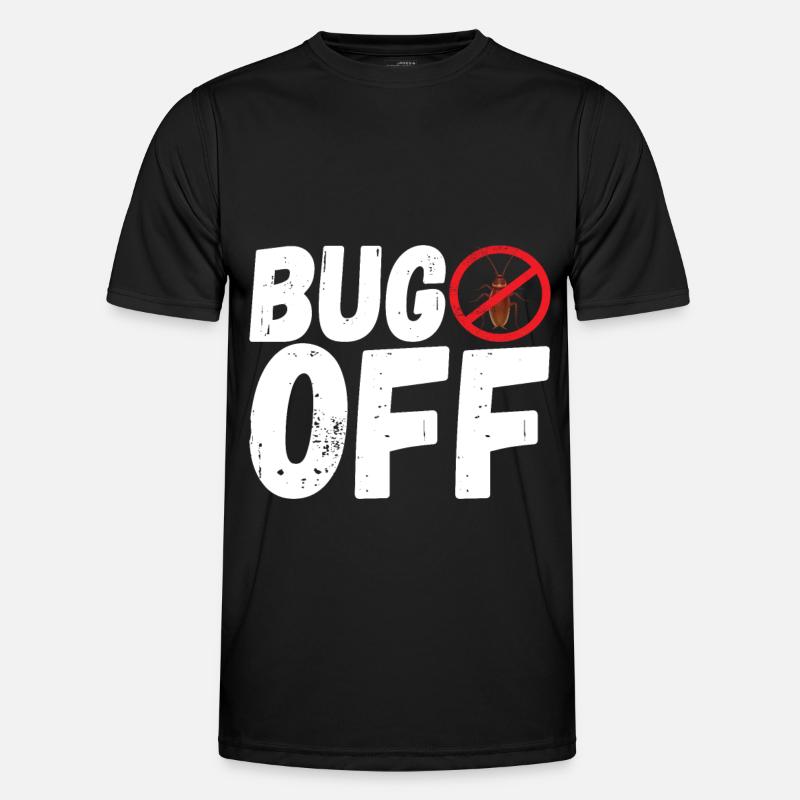 Schädlingsbekämpfung Kammerjäger - Männer Funktions-T-Shirt - Schwarz