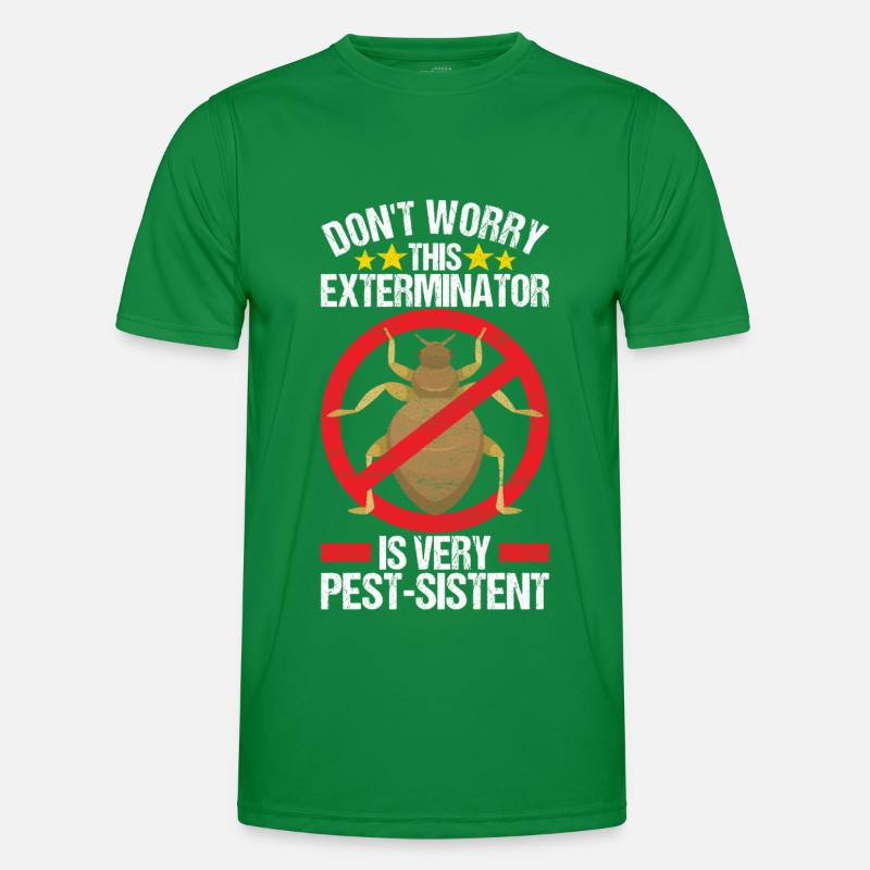 Schädlingsbekämpfung Kammerjäger Männer Funktions-T-Shirt