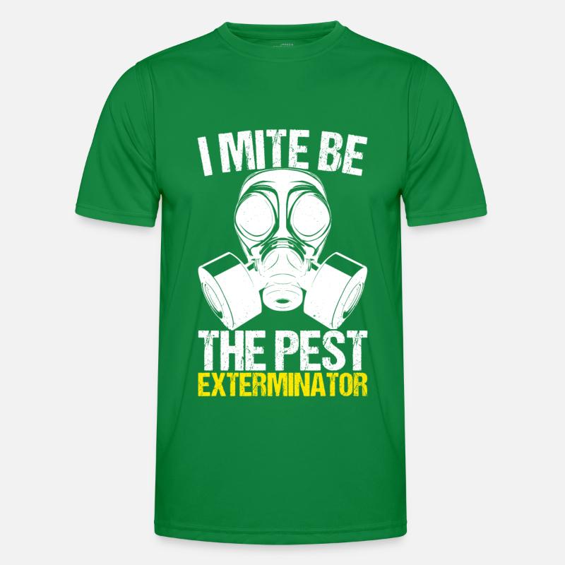Pest Control Exterminator Men's Functional T-Shirt