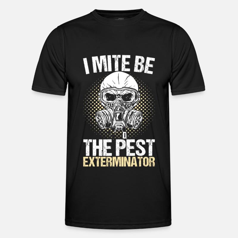 Pest Control Exterminator - Men's Functional T-Shirt - black