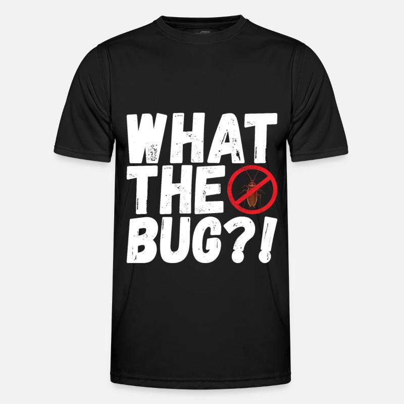 Schädlingsbekämpfung Kammerjäger - Männer Funktions-T-Shirt - Schwarz