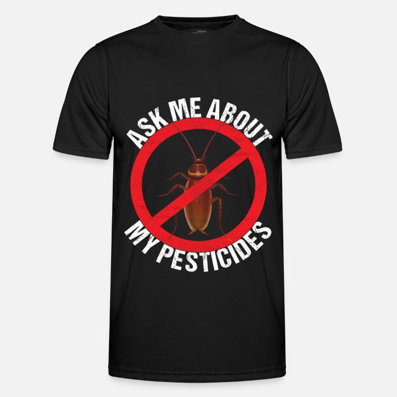 Pest Control Exterminators - Men's Functional T-Shirt - black
