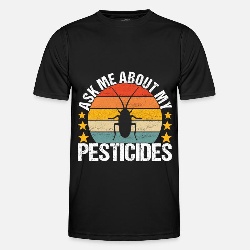 Schädlingsbekämpfung Kammerjäger - Männer Funktions-T-Shirt - Schwarz