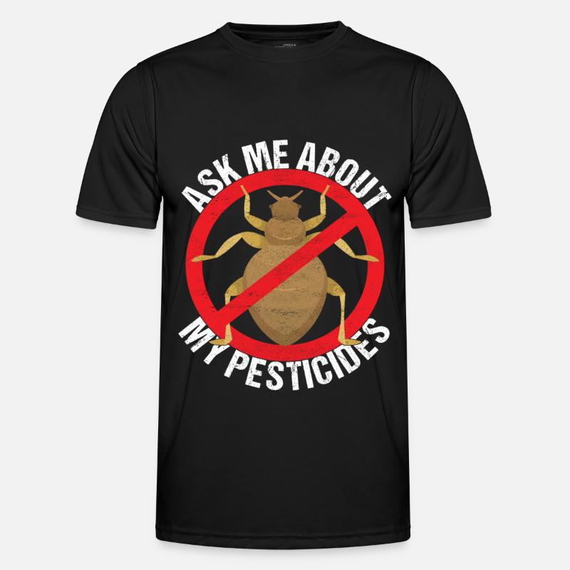 Schädlingsbekämpfung Kammerjäger - Männer Funktions-T-Shirt - Schwarz