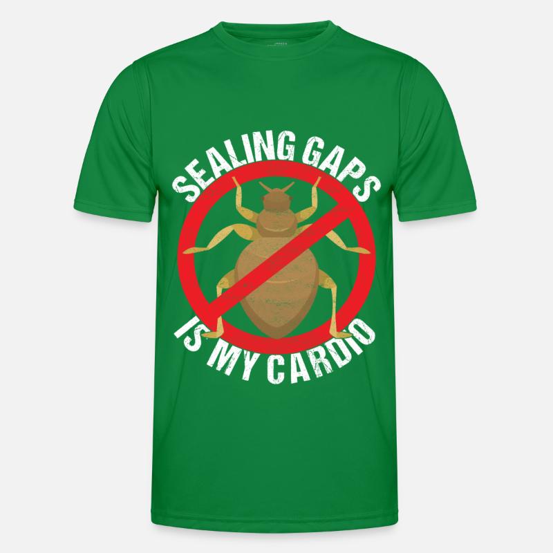 Pest Control Exterminator Men's Functional T-Shirt