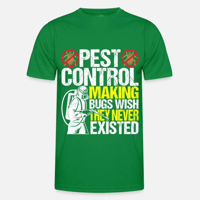 Schädlingsbekämpfung Kammerjäger Männer Funktions-T-Shirt