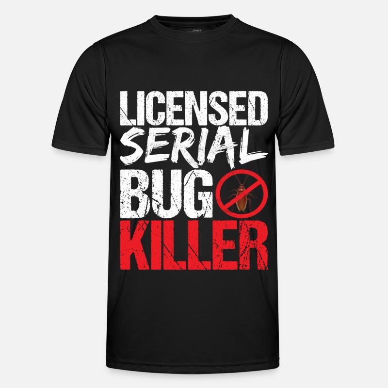 Schädlingsbekämpfung Kammerjäger - Männer Funktions-T-Shirt - Schwarz