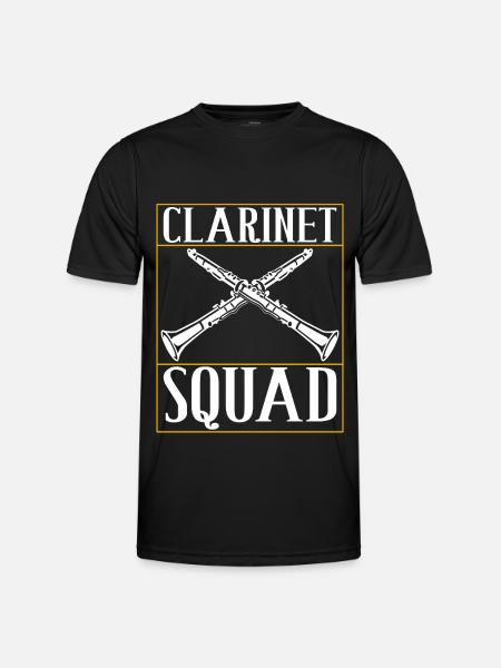 Clarinet Wind Instrument Clarinet player - Men's Functional T-Shirt - black