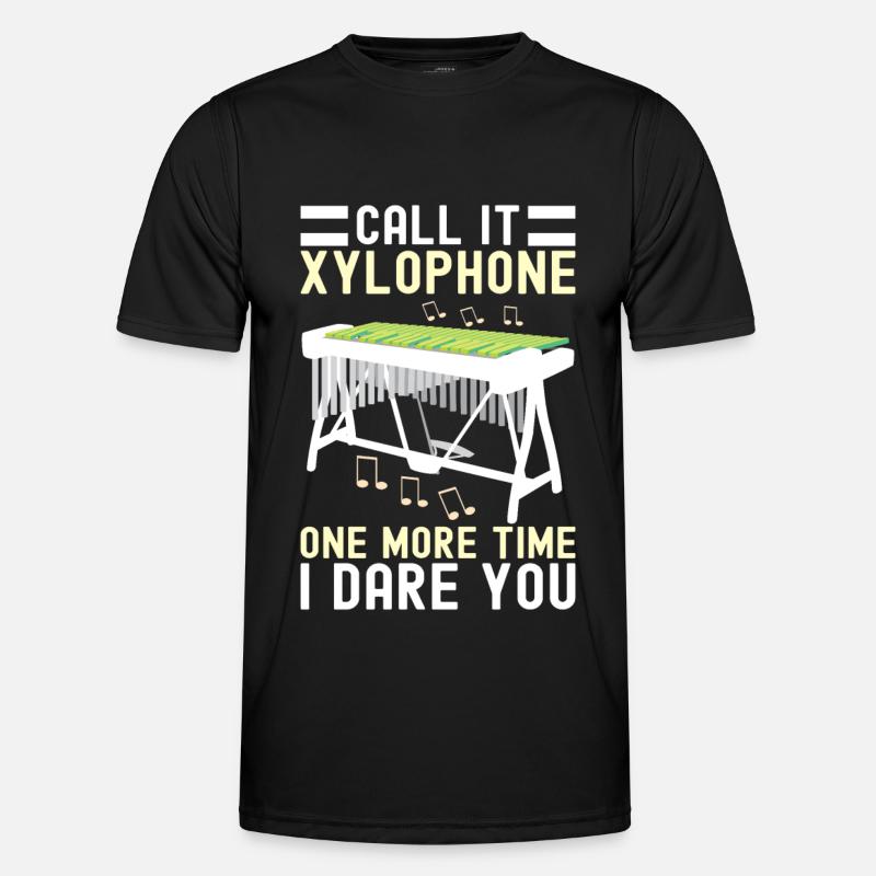 Vibraphon, vibraphonist - Men's Functional T-Shirt - black
