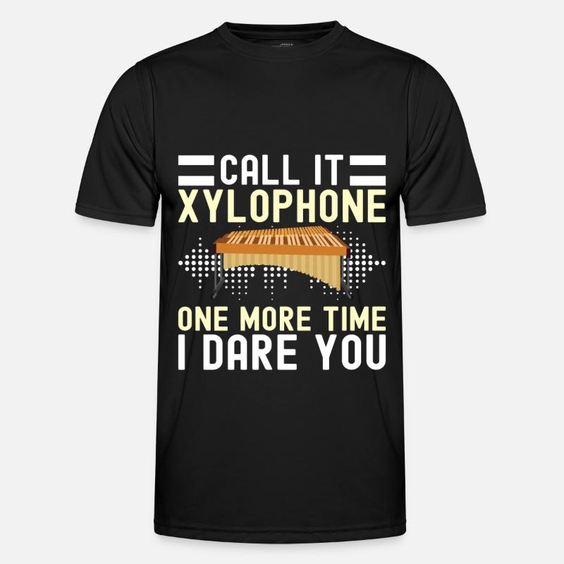 Vibraphon, vibraphonist - Men's Functional T-Shirt - black