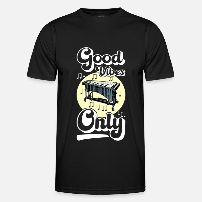Vibraphon, vibraphonist - Men's Functional T-Shirt - black