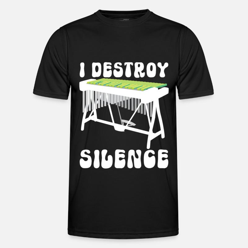 Vibraphon, vibraphonist - Men's Functional T-Shirt - black