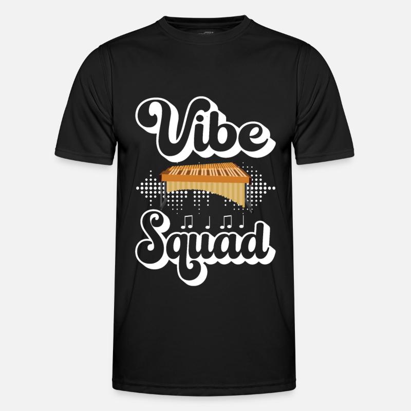 Vibraphon, vibraphonist - Men's Functional T-Shirt - black