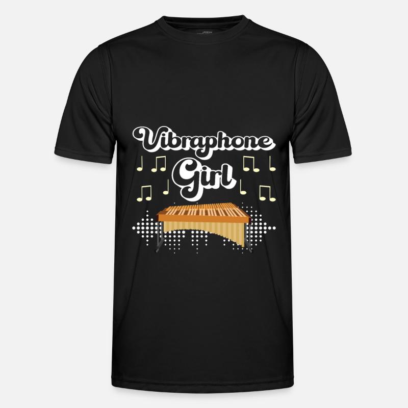 Vibraphon, vibraphonist - Men's Functional T-Shirt - black