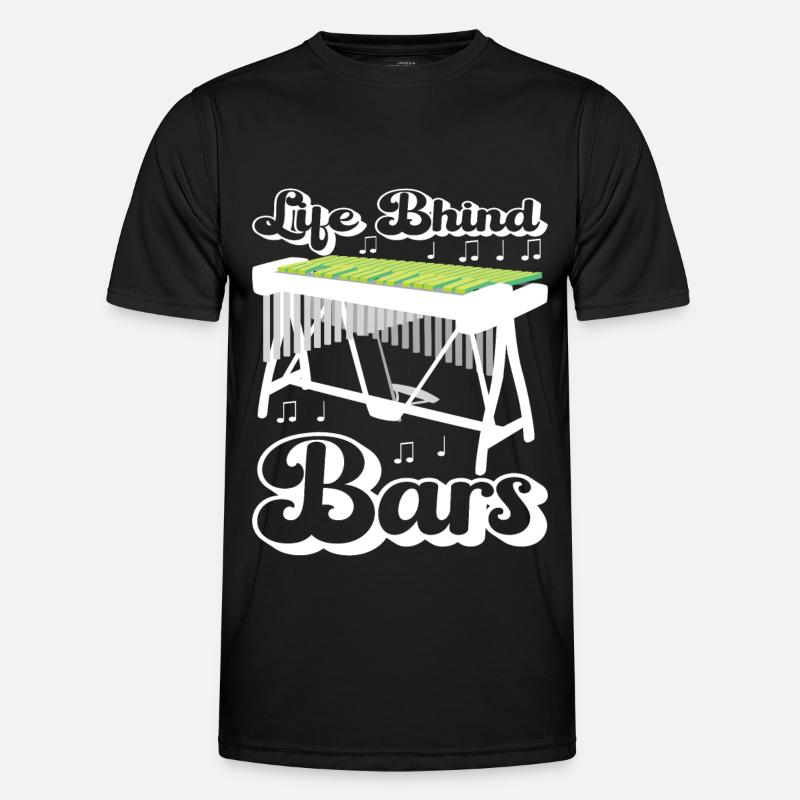 Vibraphon, vibraphonist - Men's Functional T-Shirt - black