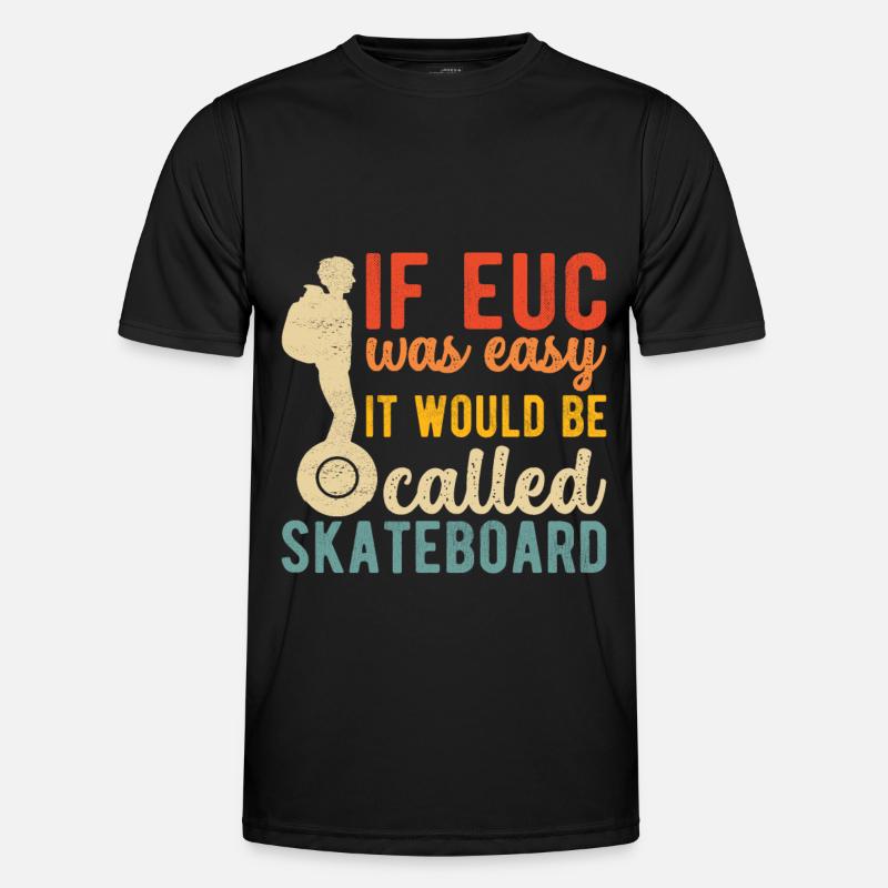 EUC Monowheel - Men's Functional T-Shirt - black