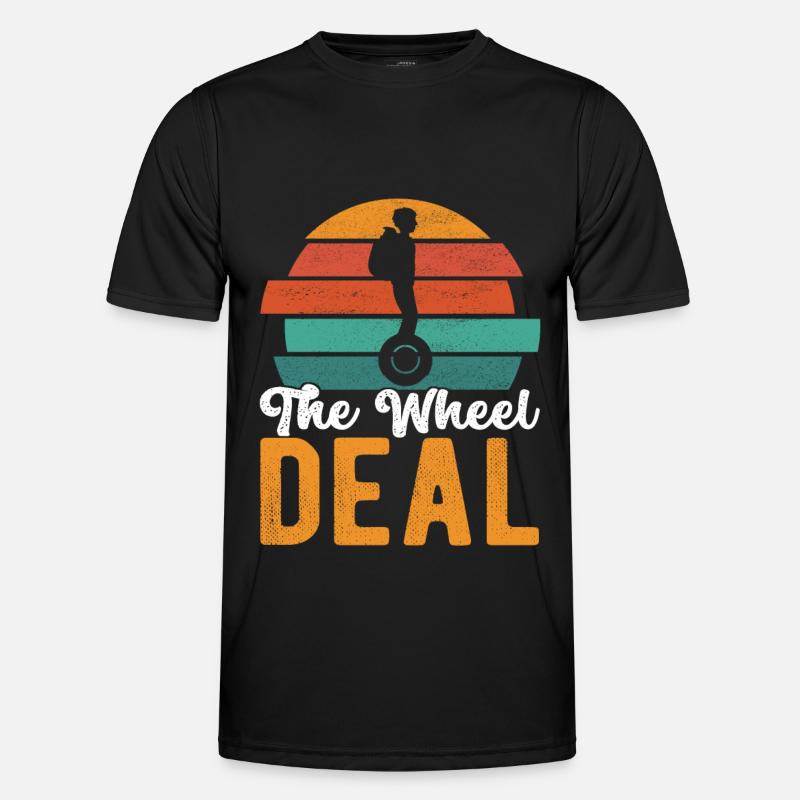 EUC Monowheel - Men's Functional T-Shirt - black