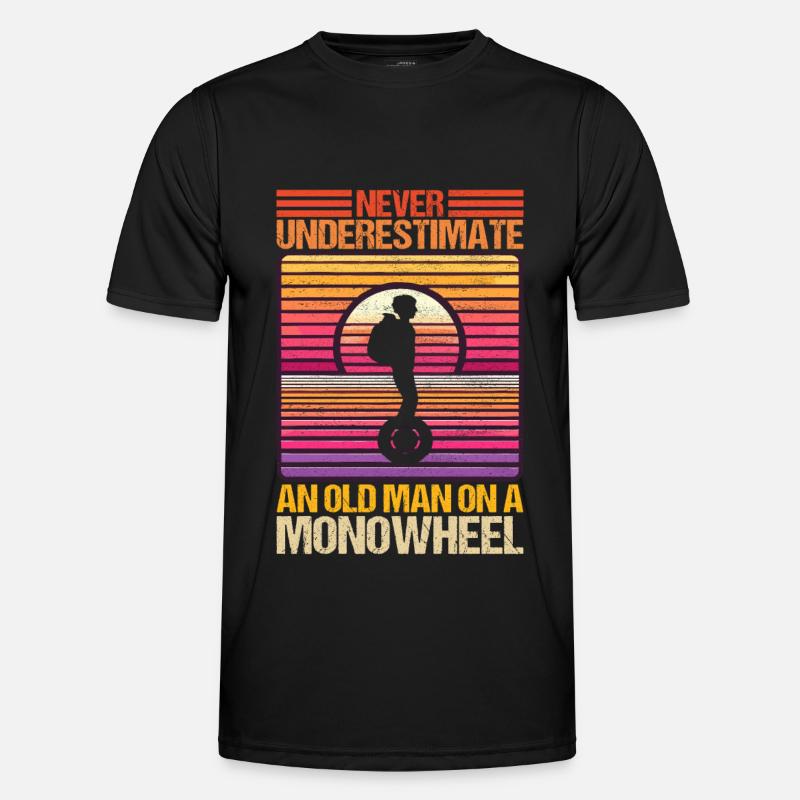 EUC Monowheel - Men's Functional T-Shirt - black