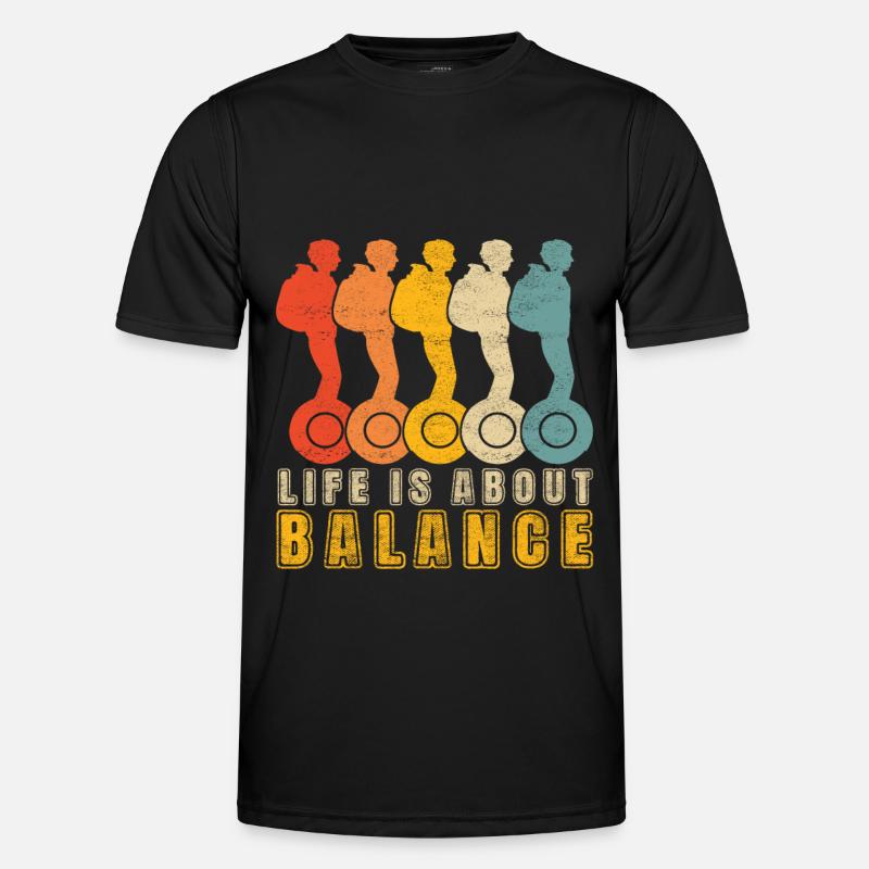 EUC Monowheel - Men's Functional T-Shirt - black