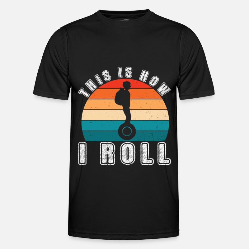 EUC Monowheel - Men's Functional T-Shirt - black