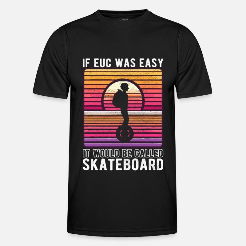 EUC Monowheel - Men's Functional T-Shirt - black
