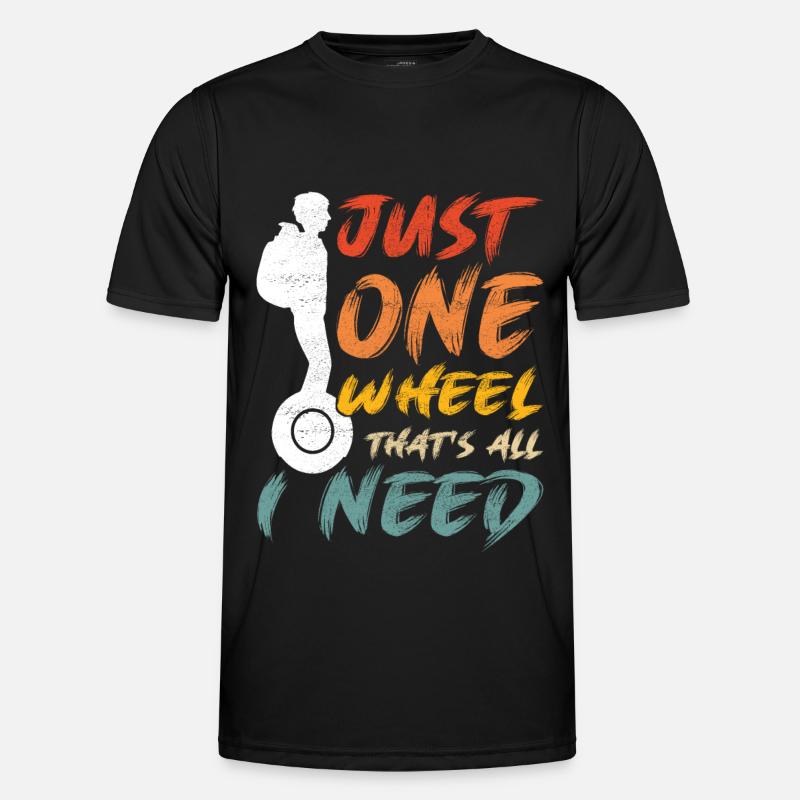 EUC Monowheel - Men's Functional T-Shirt - black