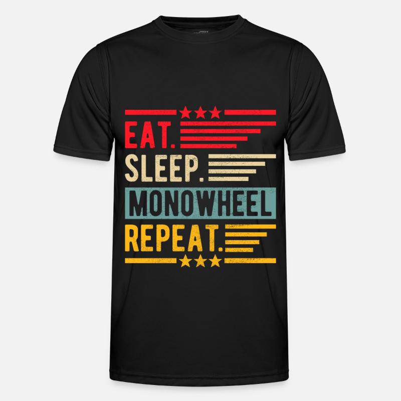 EUC Monowheel - Men's Functional T-Shirt - black