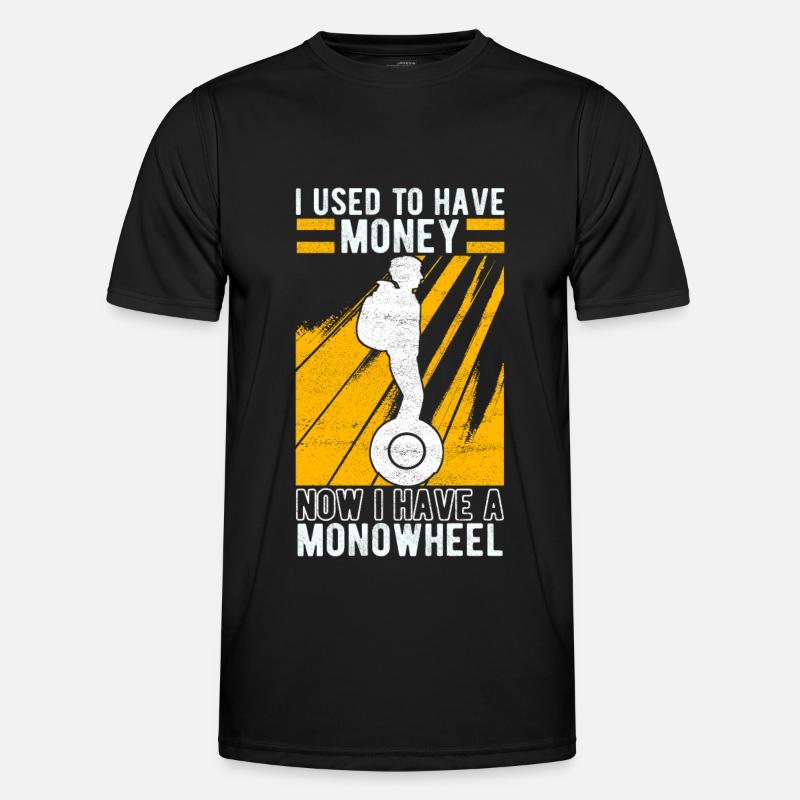 EUC Monowheel - Men's Functional T-Shirt - black