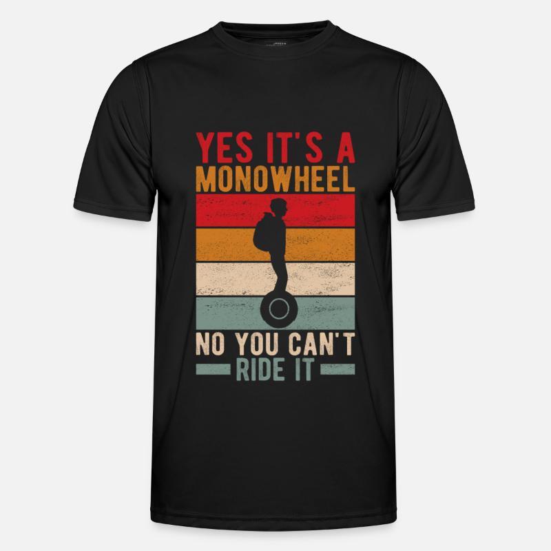 EUC Monowheel - Men's Functional T-Shirt - black