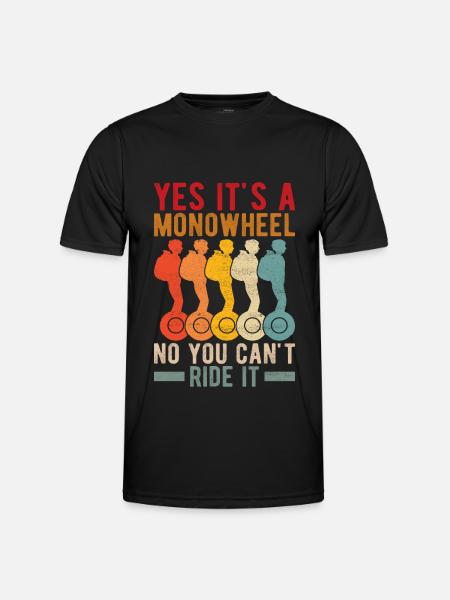 EUC Monowheel - Men's Functional T-Shirt - black