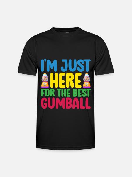 Gumball Machine Chewing Gum Machine - Men's Functional T-Shirt - black