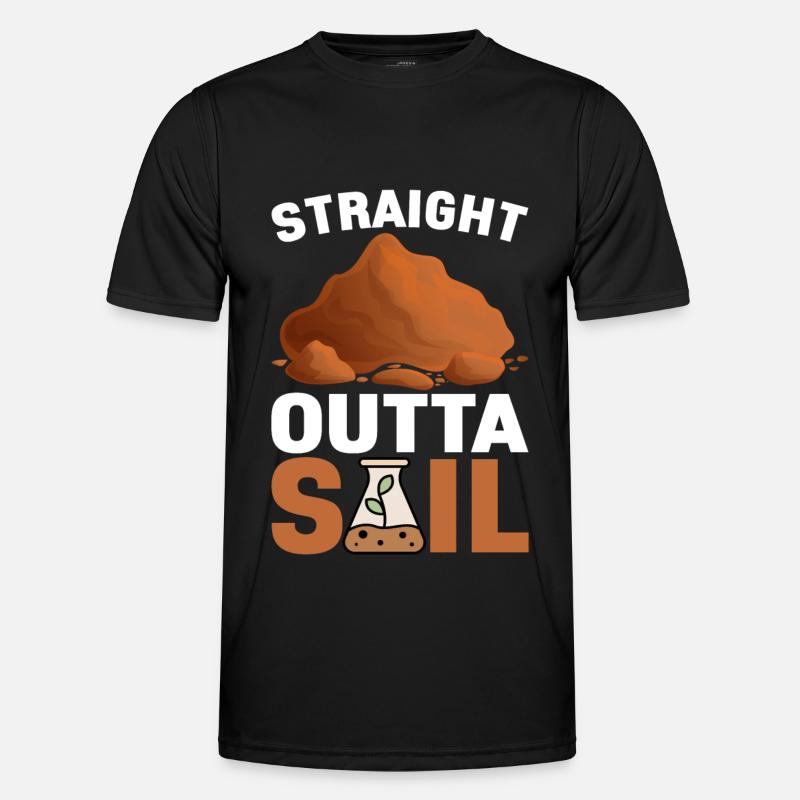 Bodenwissenschaftler Soil Science - Men's Functional T-Shirt - black