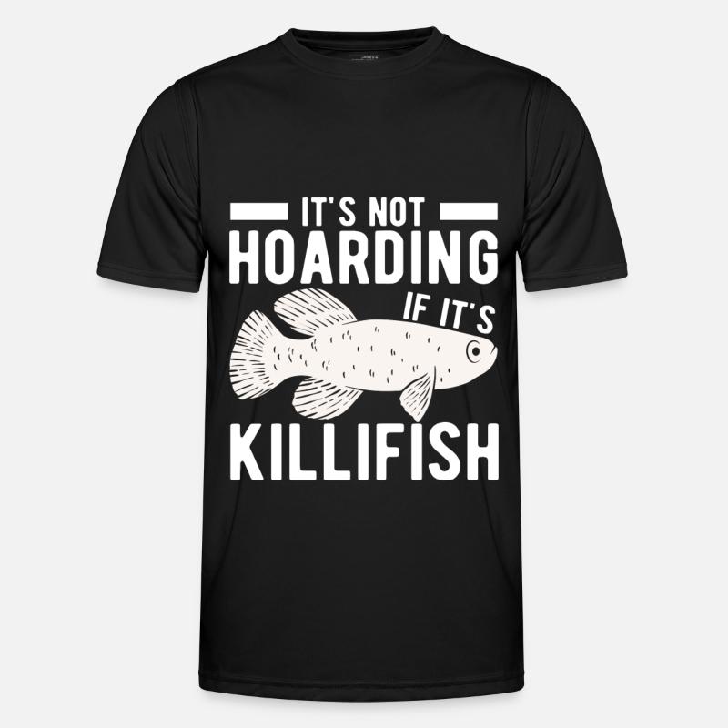 Killifisch Aquarium Fish Lovers - Men's Functional T-Shirt - black