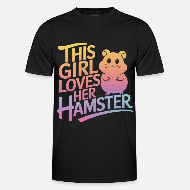 Hamster T-shirt sport Homme