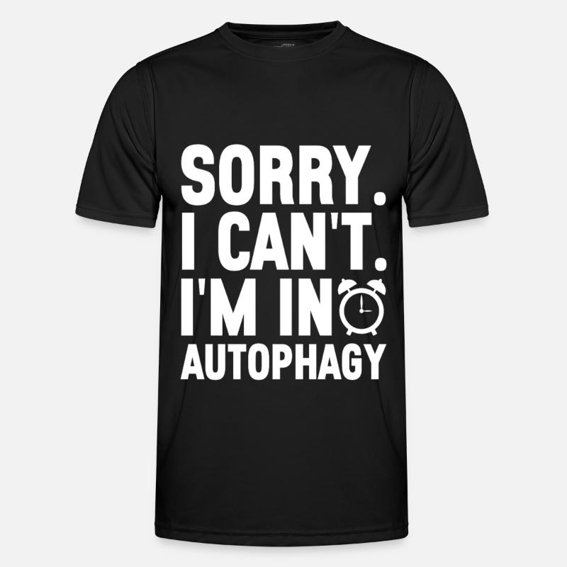 Intermittent fasting Intermittent fasting - Men's Functional T-Shirt - black