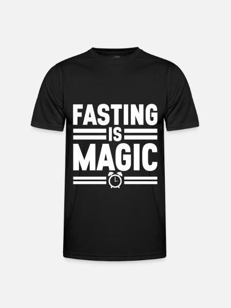 Intermittent fasting Intermittent fasting - Men's Functional T-Shirt - black