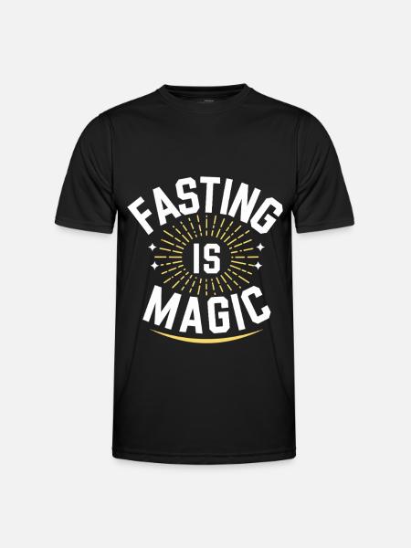 Intermittent fasting Intermittent fasting - Men's Functional T-Shirt - black