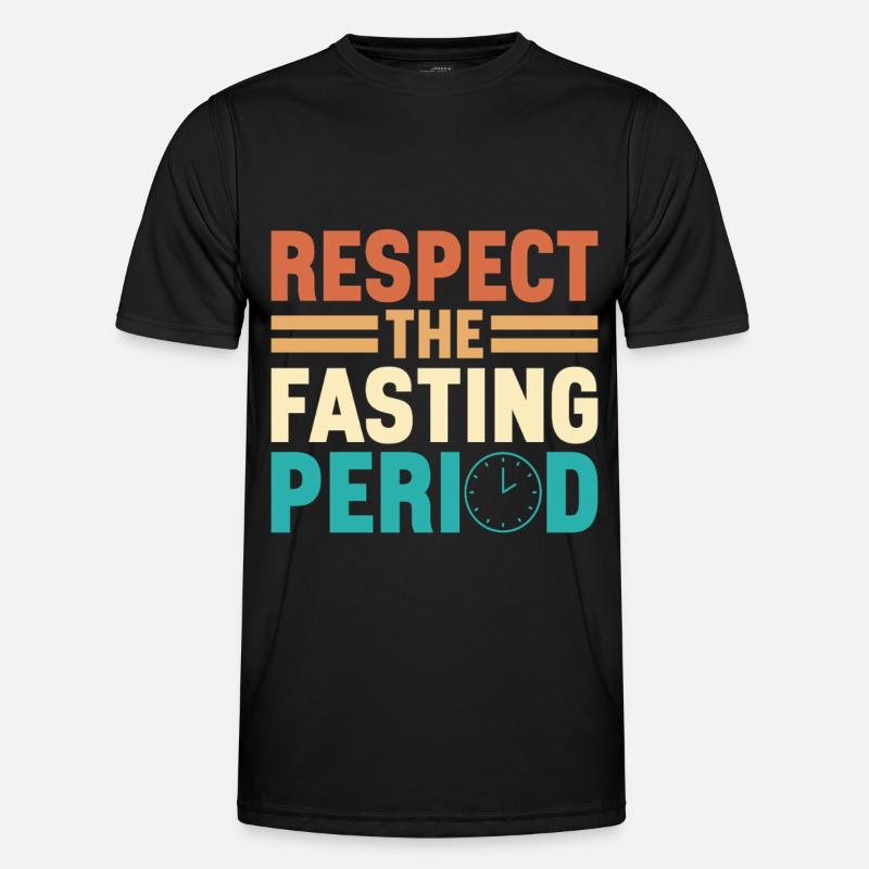 Intermittent fasting Intermittent fasting - Men's Functional T-Shirt - black